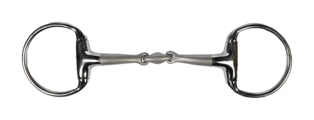 Retour Gratuit Mors olive double brisure HKM Soft Touch 16 mm - 155 mm