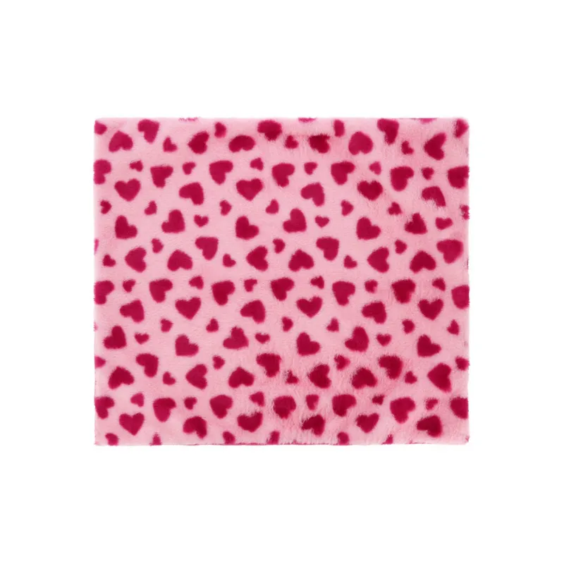 Prix Promo QUITHME - Serviette lustrante 2 faces - Collection Je t'aime - Rose