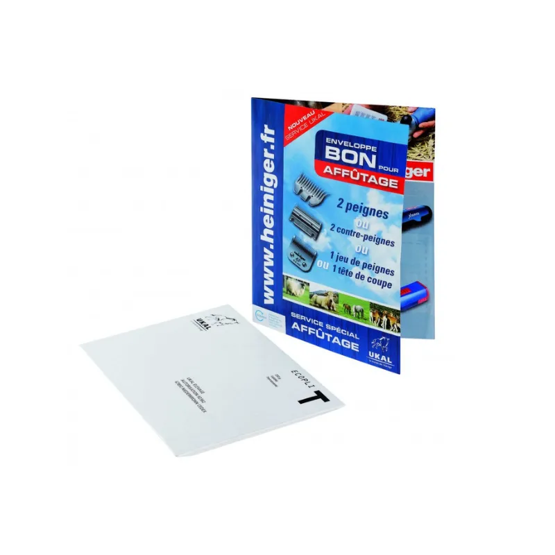 Livraison Express HEINIGER - Enveloppe Bon pour afftage