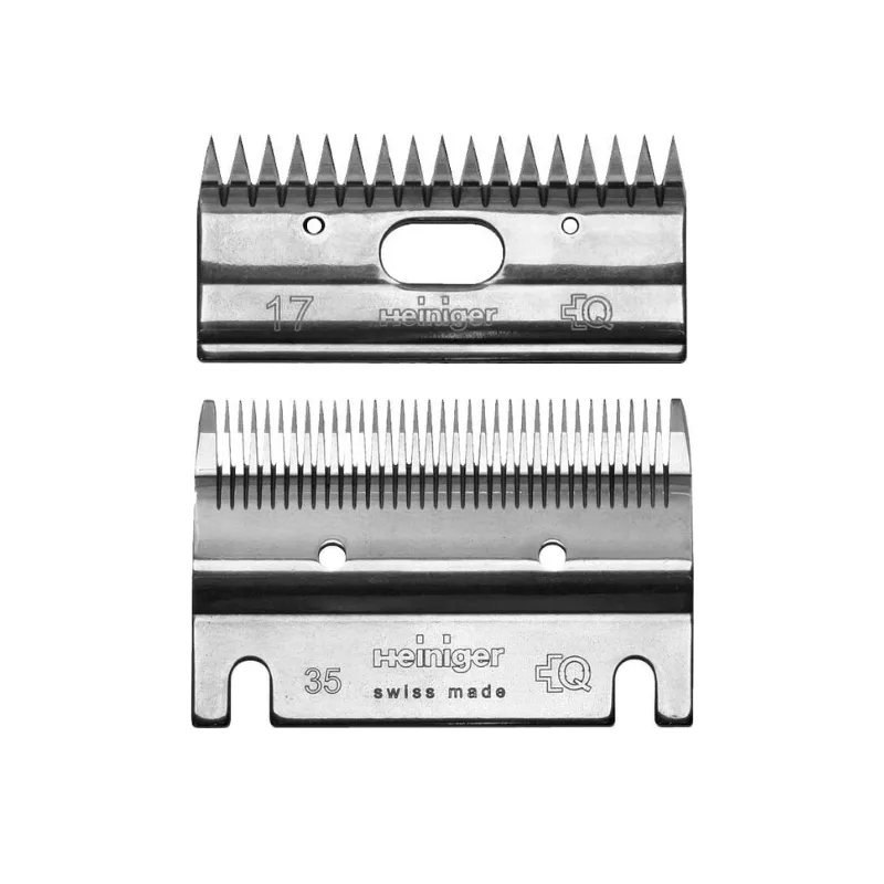 HEINIGER - Jeu de peignes 35/17 - Tonte standard cible Nouvelle Collection