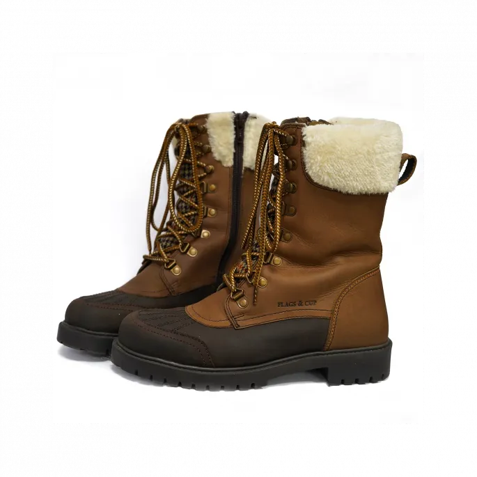 Prix Rduit Boots Arsivic - Flags&Cup - marron - 42