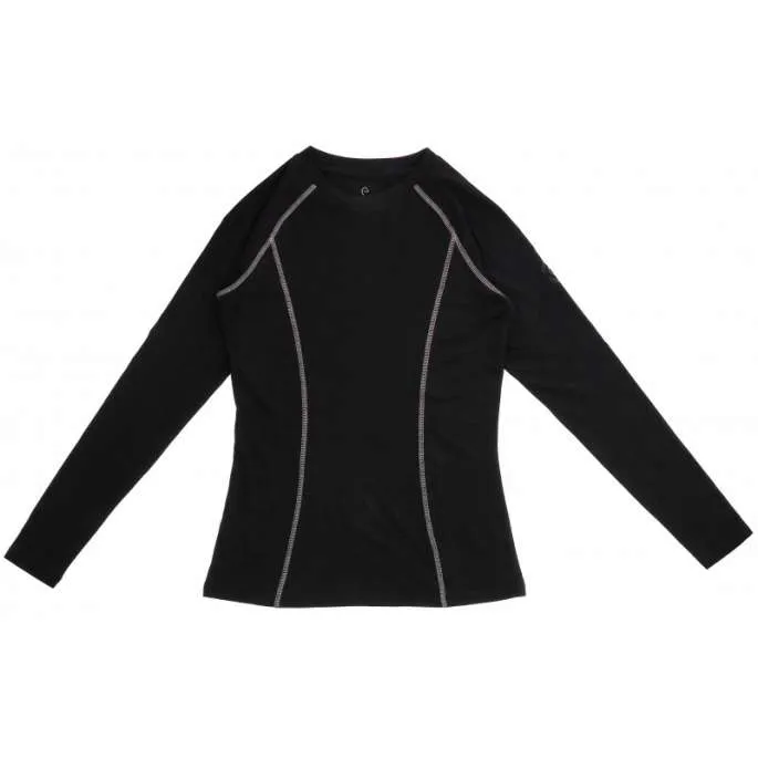 Expdi Aujourdhui Baselayer Stella Je t'aime Equithme - dame - noir/gris/bleu - femme - L