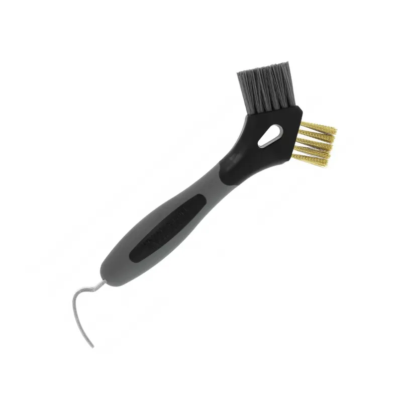 Seulement Aujourdhui HIPPOTONIC - Cure-pieds brosse mtal 3 en 1 - Noir