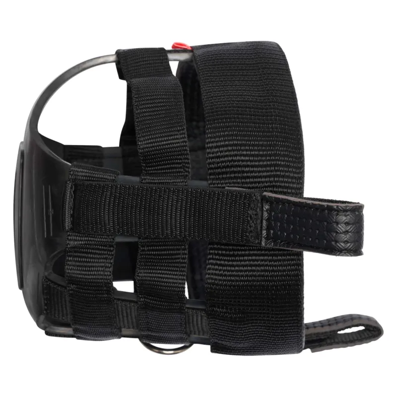 Muselire ergonomique Imperial Riding Slow snack - Poney - Noir Vente Flash