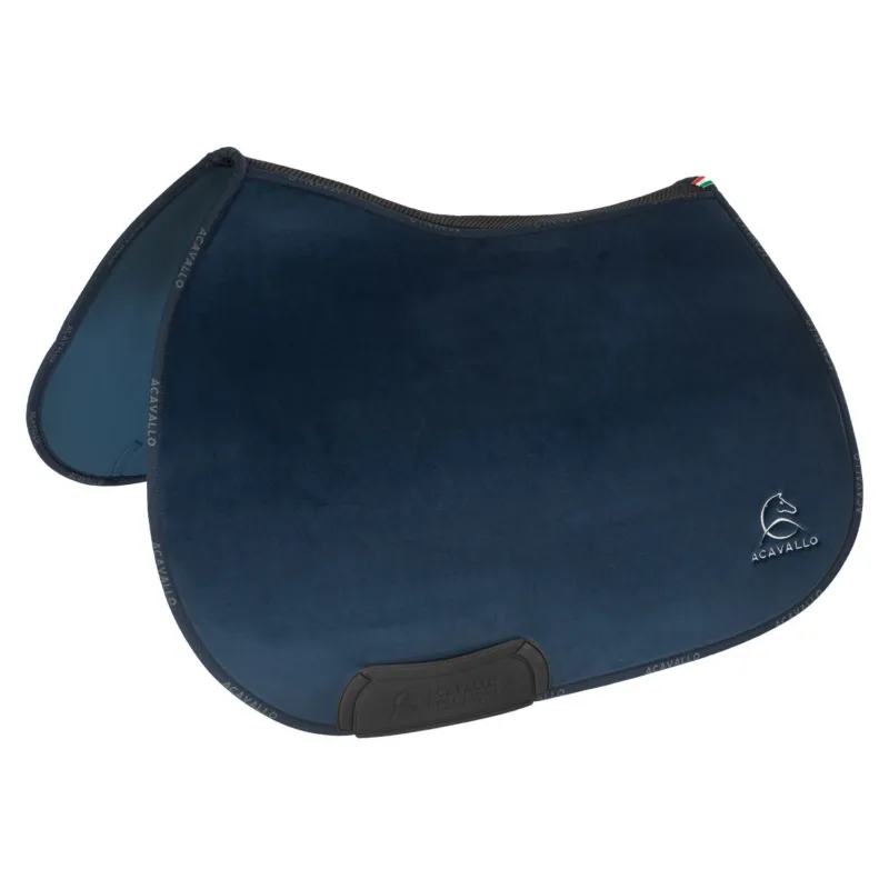 Tapis de selle de saut Louvre JS CW-3DS Acavallo - Blanc Solde