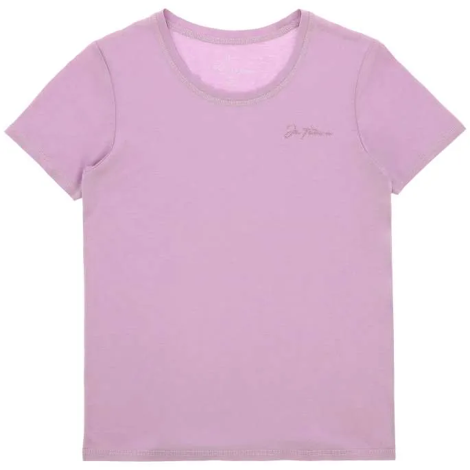 Populaire T-shirt Je t'aime Equithme Bonnie Dame - mauve - femme - S