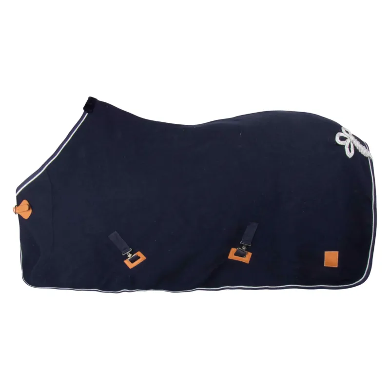 Couverture en laine HV Polo Scottie - 125 cm - Marine Dernier Modle