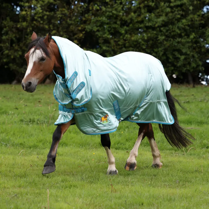 Commande En Gros Couverture anti-mouches intgrale Shires Winnie & Me - 70 cm - Bleu