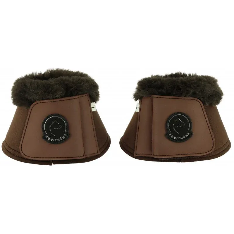 Bon Plan Equi-Theme Overrech Boots Je t'aime Snuggy - Chestnut Brown / XL