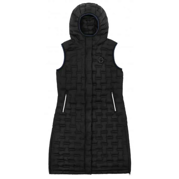 Gilet Long Matelass Je t'aime Equithme Navina - noir - femme - XL Dernier Modle