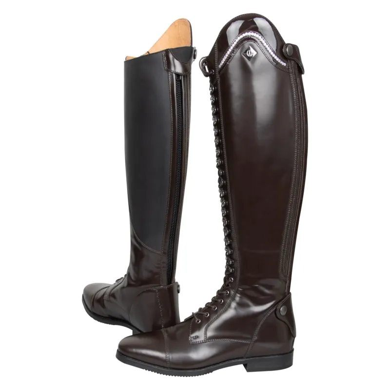 Bottes d'quitation Imperial Riding Olania Deluxe Dressage Courte/Large - 42 - Marron fonc Retour Gratuit