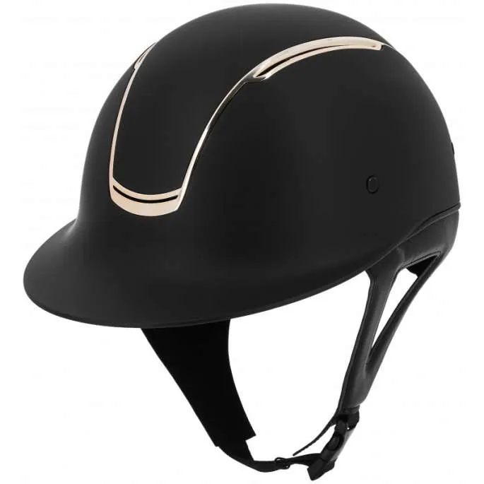 Casque Soazy mat rose gold viire large - Equithme - noir/rose gold - 52/56 Expdition Rapide
