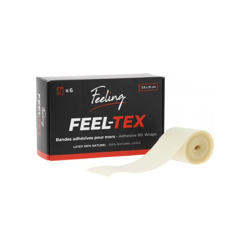 Nouvelle Collection FEELING - Bandes latex pour mors Feel-Tex