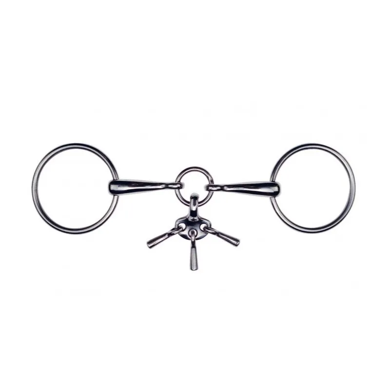 FEELING - Mors 2 anneaux jouet Inox - 125 mm - Inox - Canon jouet Offre Du Jour