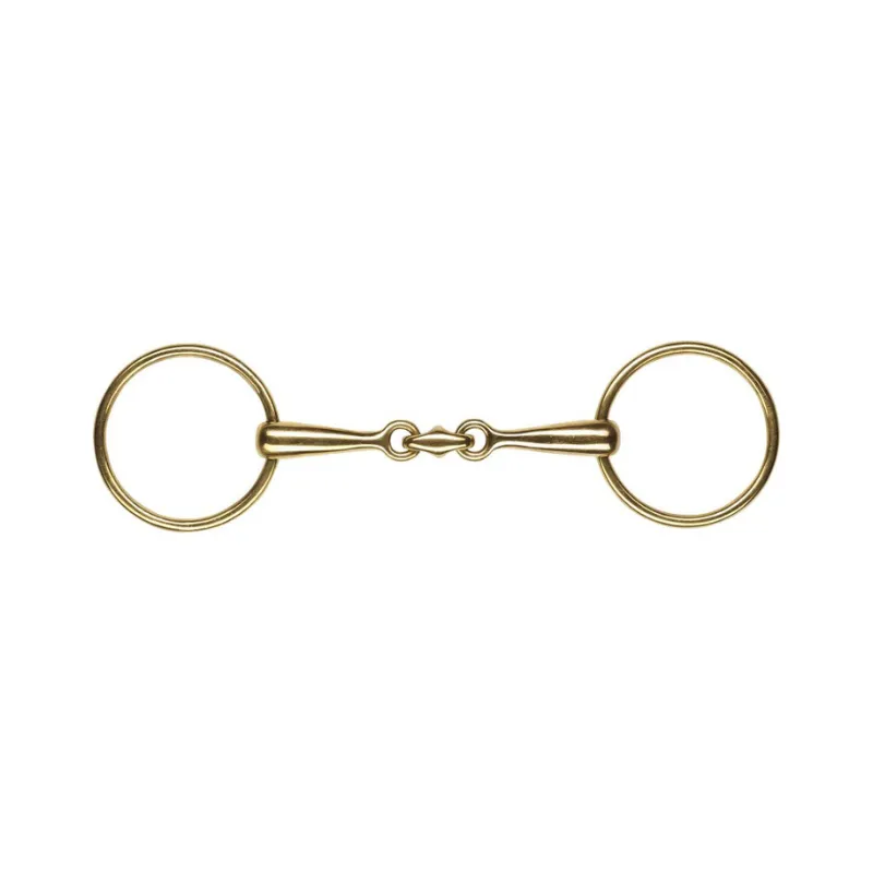 Meilleur Choix FEELING - Mors 2 anneaux fin Anatomic Cyprium - 115 mm - Cyprium - Canon double brisure