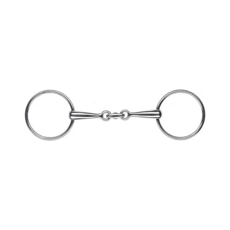 FEELING - Mors 2 anneaux fin Anatomic Inox - 105 mm - Inox - Canon double brisure Solde