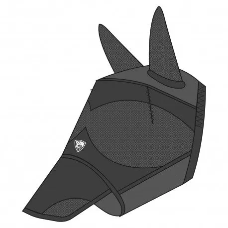 Mscara antimoscas Equi-Theme mscara antimoscas with UV Protection Visor - L Meilleur Choix
