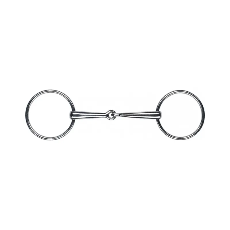 Offre Limite FEELING - Mors 2 grands anneaux Inox - 125 mm - Inox - Canon simple brisure