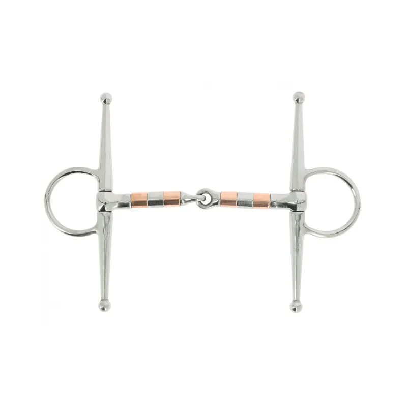 FEELING - Mors Aiguilles rouleaux Inox + Cuivre - 115 mm - Cuivre - Canon rouleaux Paiement Scuris