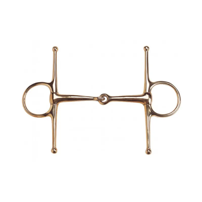 Acheter En Ligne FEELING - Mors Aiguilles Cyprium - 125 mm - Cyprium - Canon simple brisure