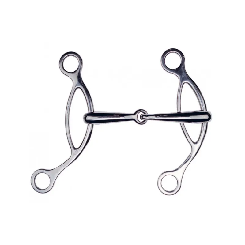 FEELING - Mors Amricain Inox - 125 mm - Inox - Canon simple brisure Commander Vite