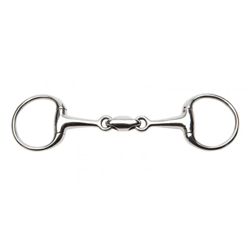Prix Choc FEELING - Mors Olive Anatomic Inox - 115 mm - Inox - Canon double brisure