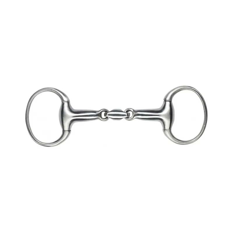 Livraison Gratuite FEELING - Mors Olive Anatomic Satin - 115 mm - Satin - Canon double brisure