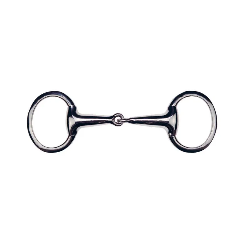 FEELING - Mors Olive anneaux plats Inox - 105 mm - Inox - Canon simple brisure Petit Prix