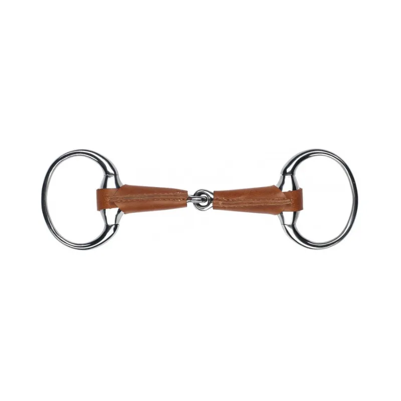 FEELING - Mors Olive Gain Cuir - 115 mm - Cuir - Canon simple brisure Nouvelle Collection