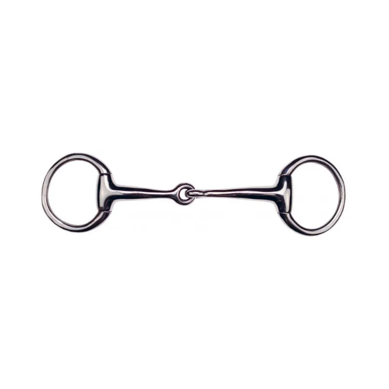 FEELING - Mors Olive Inox - Canons creux - 115 mm - Inox - Canon simple brisure Livraison Gratuite