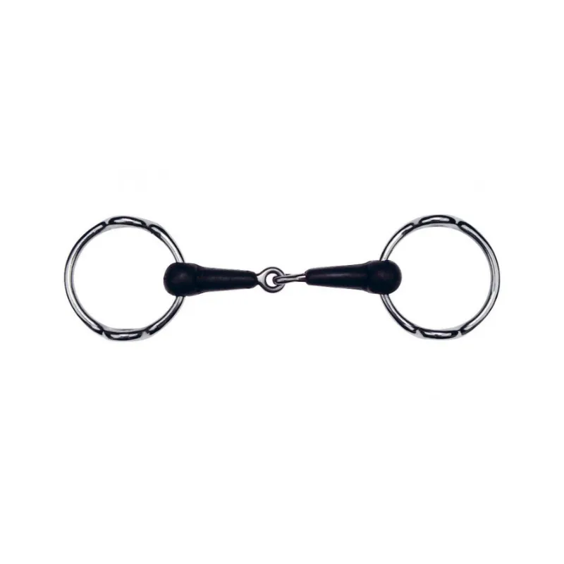 Prix Rduit FEELING - Mors releveur Caoutchouc - 115 mm - Caoutchouc - Canon simple brisure