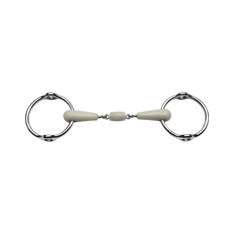 Remise FEELING - Mors releveur double brisure Flexi - 115 mm - Rsine - Canon double brisure