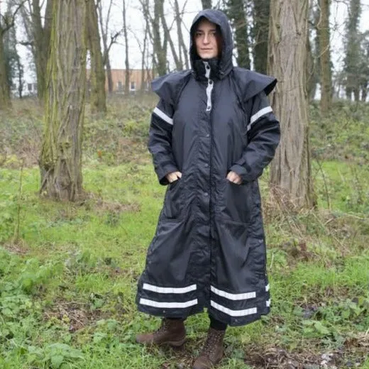 Solde Rain chaquetas Equi-Theme jinete Trekking Rain Coat - XXL / Black