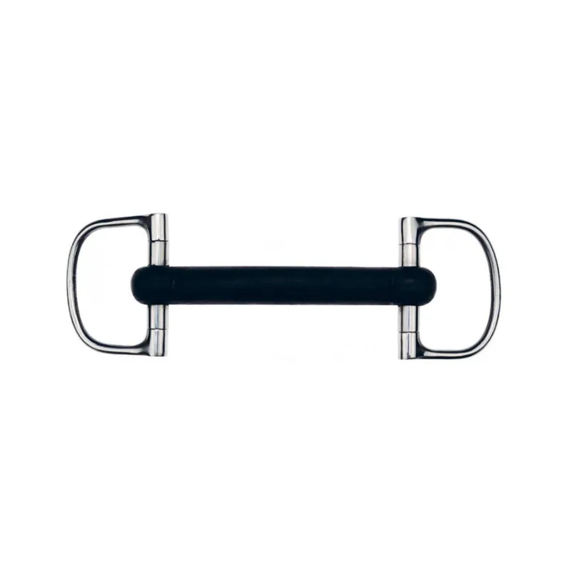 Meilleure Vente FEELING - Mors Verdun droit Caoutchouc - 125 mm - Caoutchouc - Canon droit