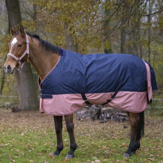 Manta para caballo Equi-Theme Tyrex 600D Turnout manta - 300 g / Navy/Grey / 5'0/105 cm Nouveaut