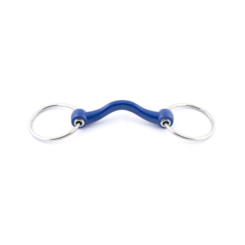 Must-Have JUMPIN - Mors 2 anneaux rsine Softmouth - 125 mm - Rsine - Canon passage de langue