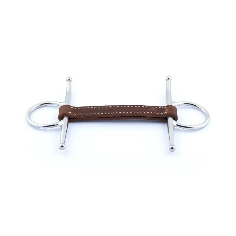 Prix Cass JUMPIN - Mors Aiguilles en cuir droit - 125 mm - Cuir - Canon droit