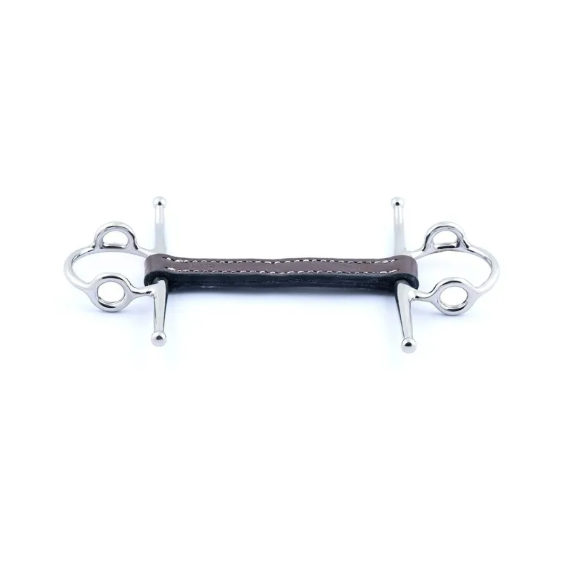 Meilleur Prix JUMPIN - Mors Aiguilles releveur en cuir - 125 mm - Cuir - Canon droit