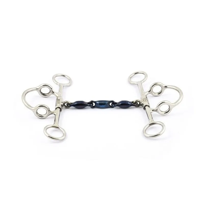 Prix Cass JUMPIN - Mors Blue Steel Libellule releveur boules - 125 mm - Blue steel - Canon boules