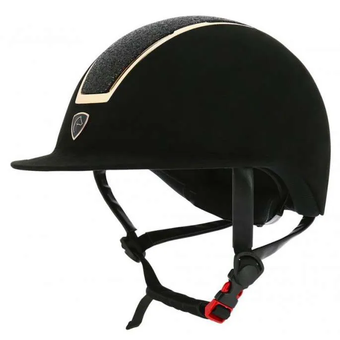 Casque Glint Lam - Equithme - noir/or rose - 55/57 Promotion
