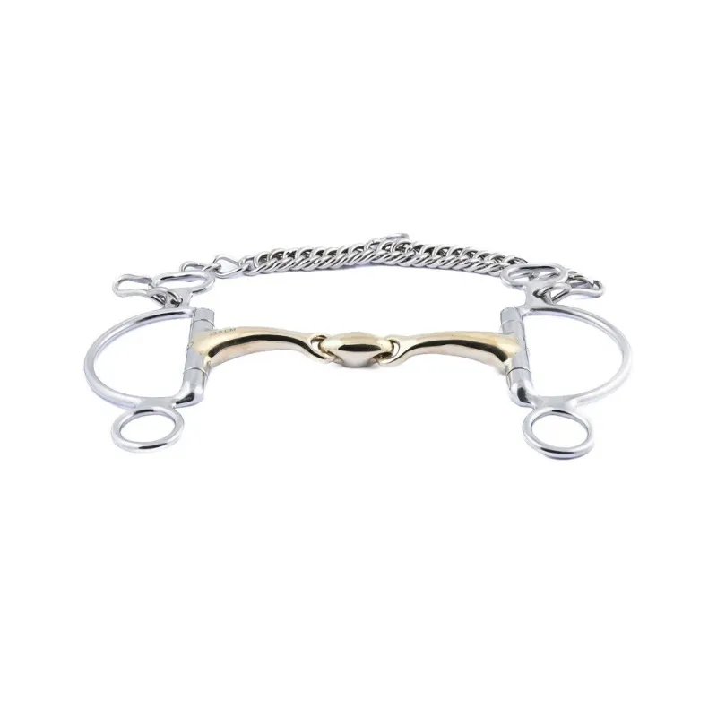 Offre Du Jour JUMPIN - Mors Felipe double brisure - 125 mm - German silver - Canon double brisure