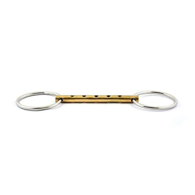 JUMPIN - Mors flte fin trous - 125 mm - German silver - Canon droit Dernier Modle