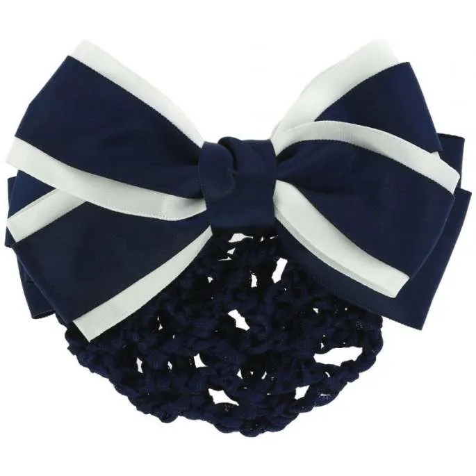 Bon Plan Barrette Rsille pour cheveux Duo - Equithme - marine/blanc