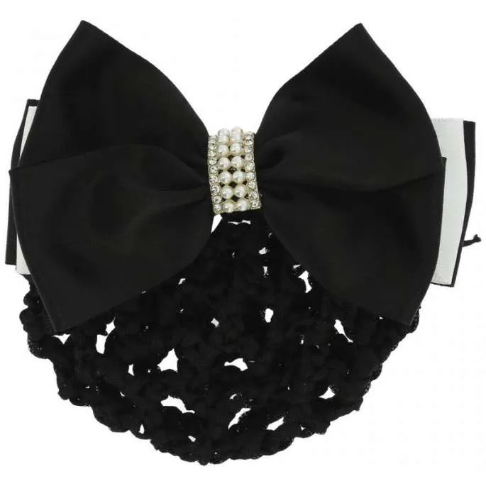 Certifi Barette Rsille pour cheveux Perle - Equithme - noir/blanc
