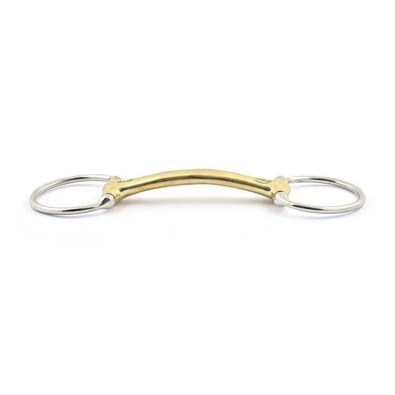 JUMPIN - Mors Olive droit - 125 mm - German silver - Canon droit Acheter Direct