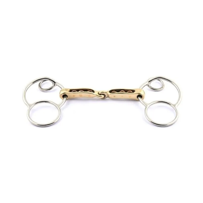 Bon Plan JUMPIN - Mors Pessoa allemand Mac Genis - 125 mm - German silver - Canon rouleaux