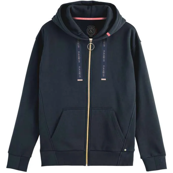 Usine Directe Sweat capuche Lomita Dame - Flags&Cup - marine - femme - L