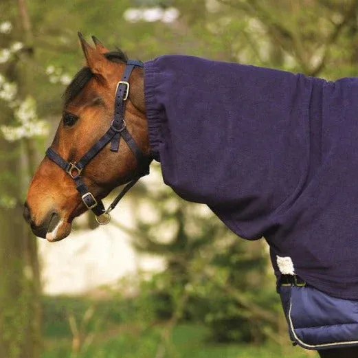 Manta para caballo Equi-Theme Polar Fleece Neck Cover - Full / Navy Certifi