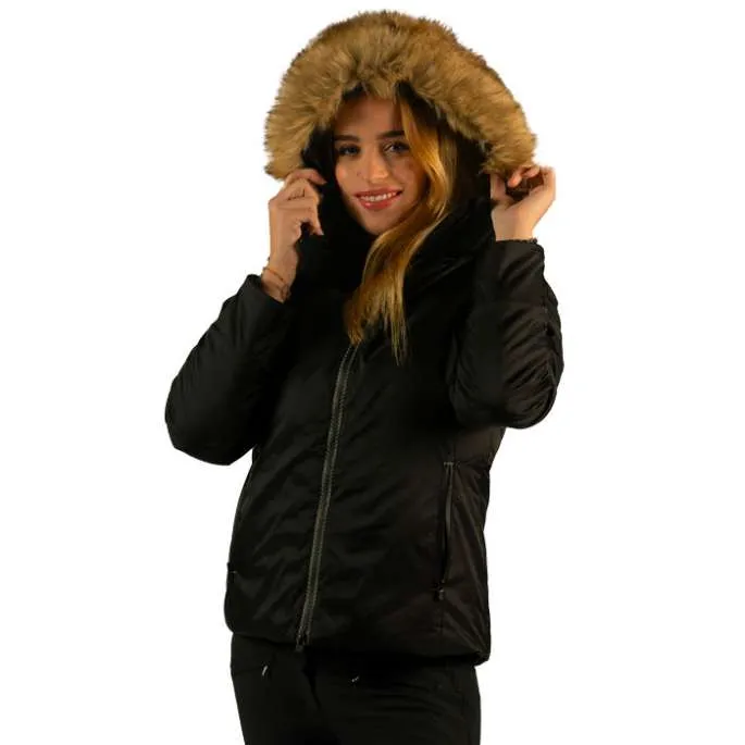 Jusqu puisement Des Stocks Parka Femme Forssa - Flags&Cup - noir - femme - XL
