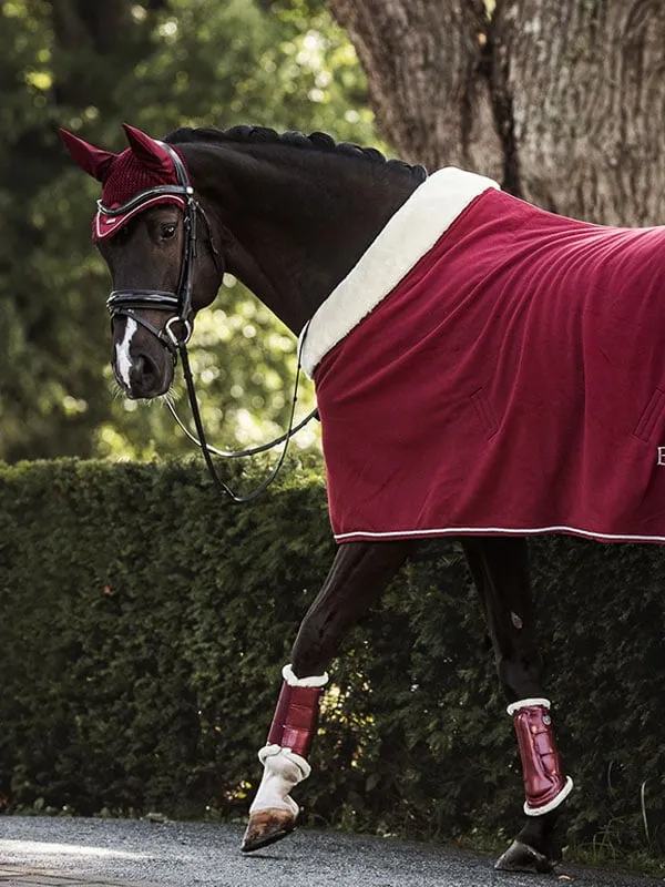 Prix Cass Manta para caballo Equestrian Stockholm Fleece manta Fur Bordeaux - 135 / Bordeaux